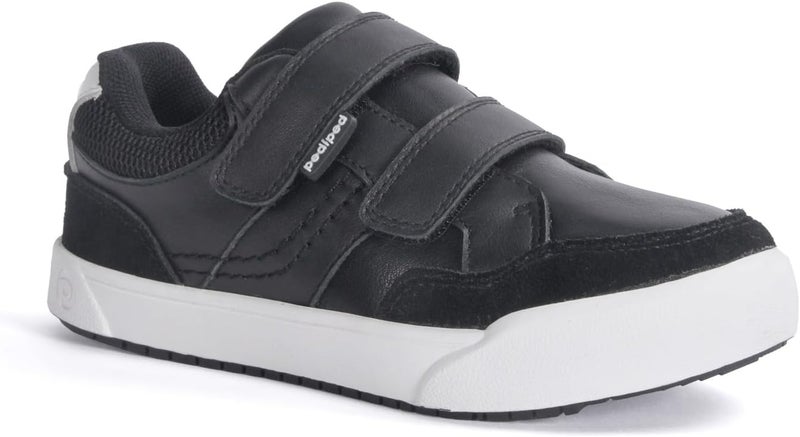 pediped Flex Acuna First Walker Shoe, White, 12 US Unisex Little Kid - Image 1